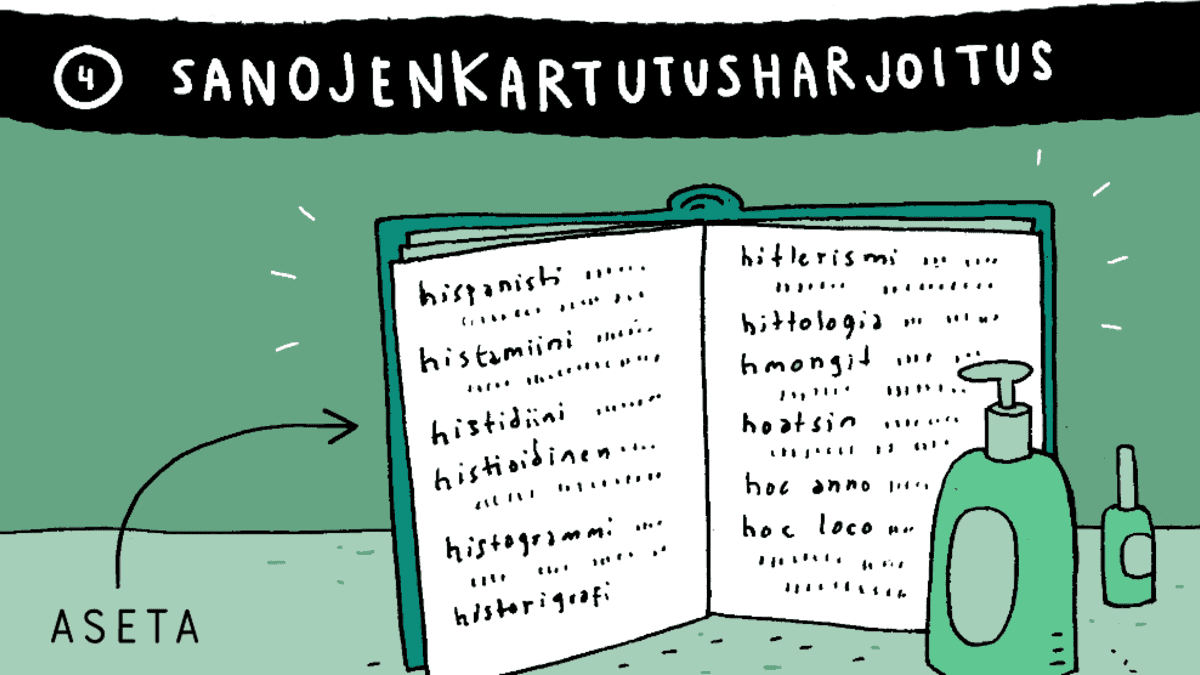 Aiju Salmisen sarjakuvakolumni.