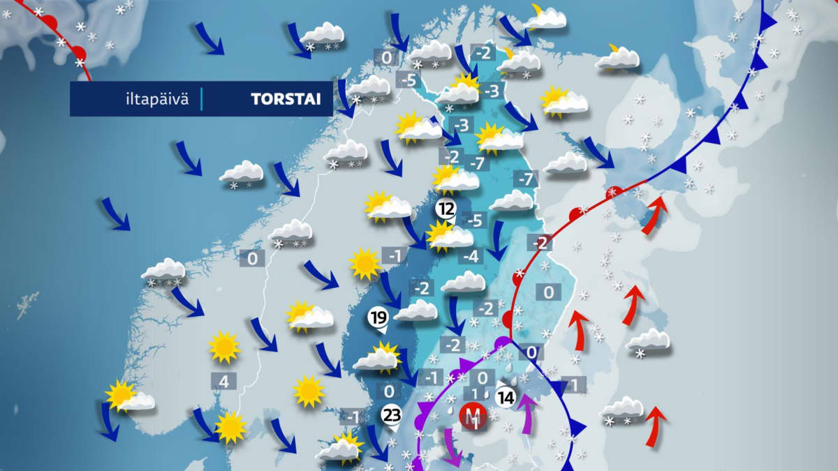 Suomen sääkartta