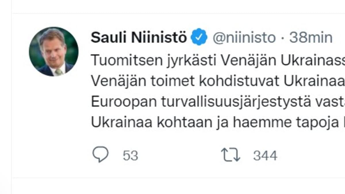 niinisto twit