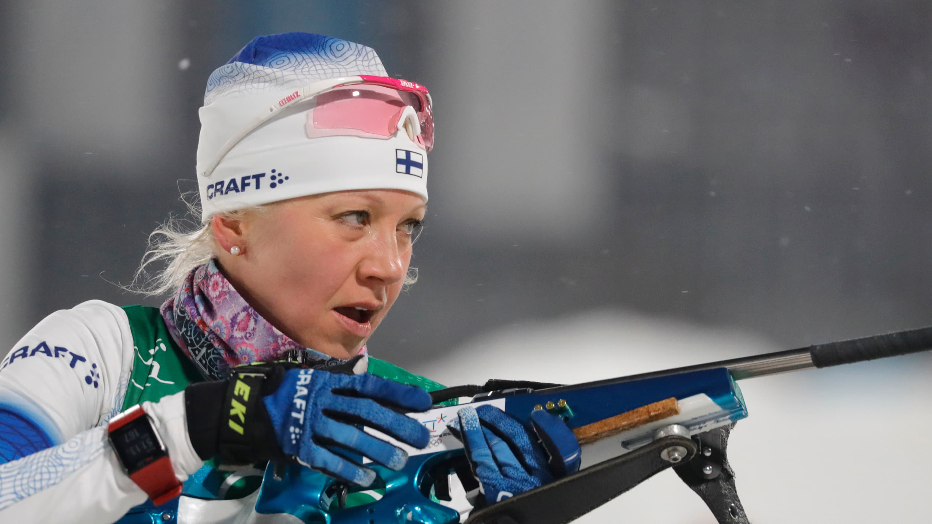 Finnish biathlon athlete Mäkäräinen skis and shoots her way to third World Cup victory News Yle Uutiset