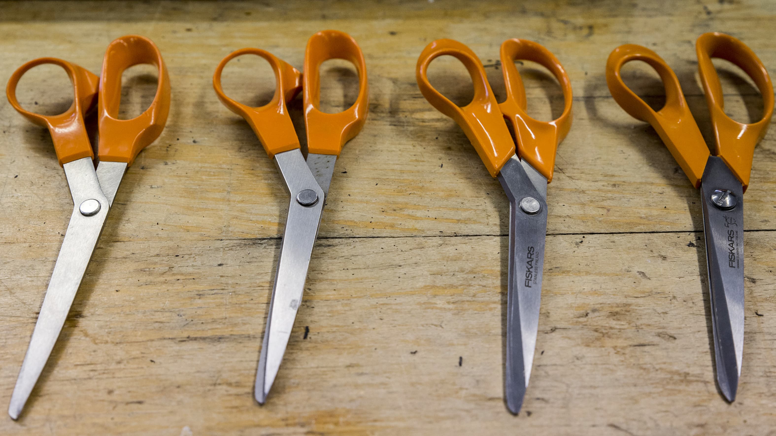 History of Iconic Fiskars Orange Scissors