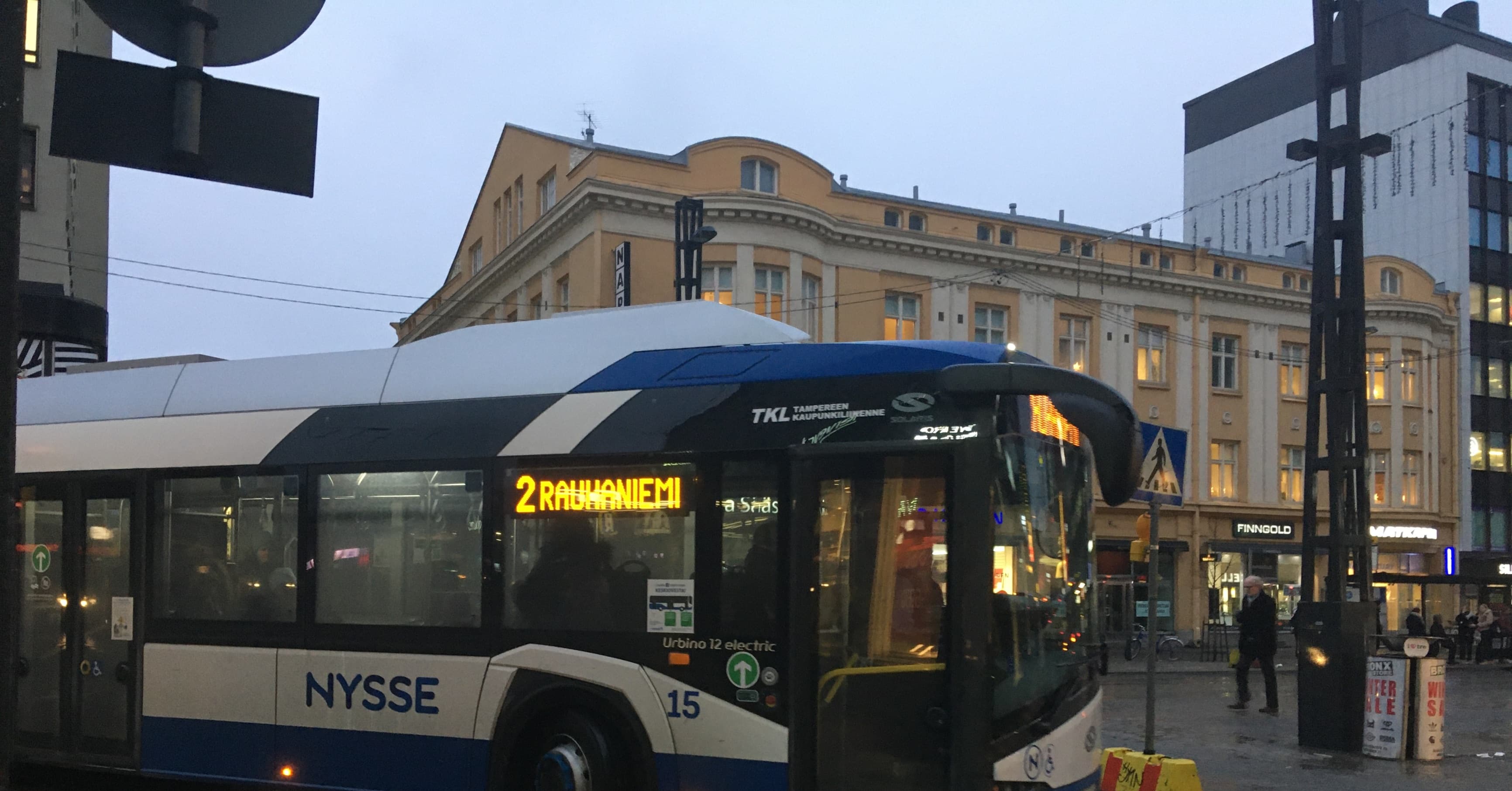 Kateisella Rahalla Saa Edelleen Maksaa Tampereen Seudun Bussiliikenteessa Yle Uutiset