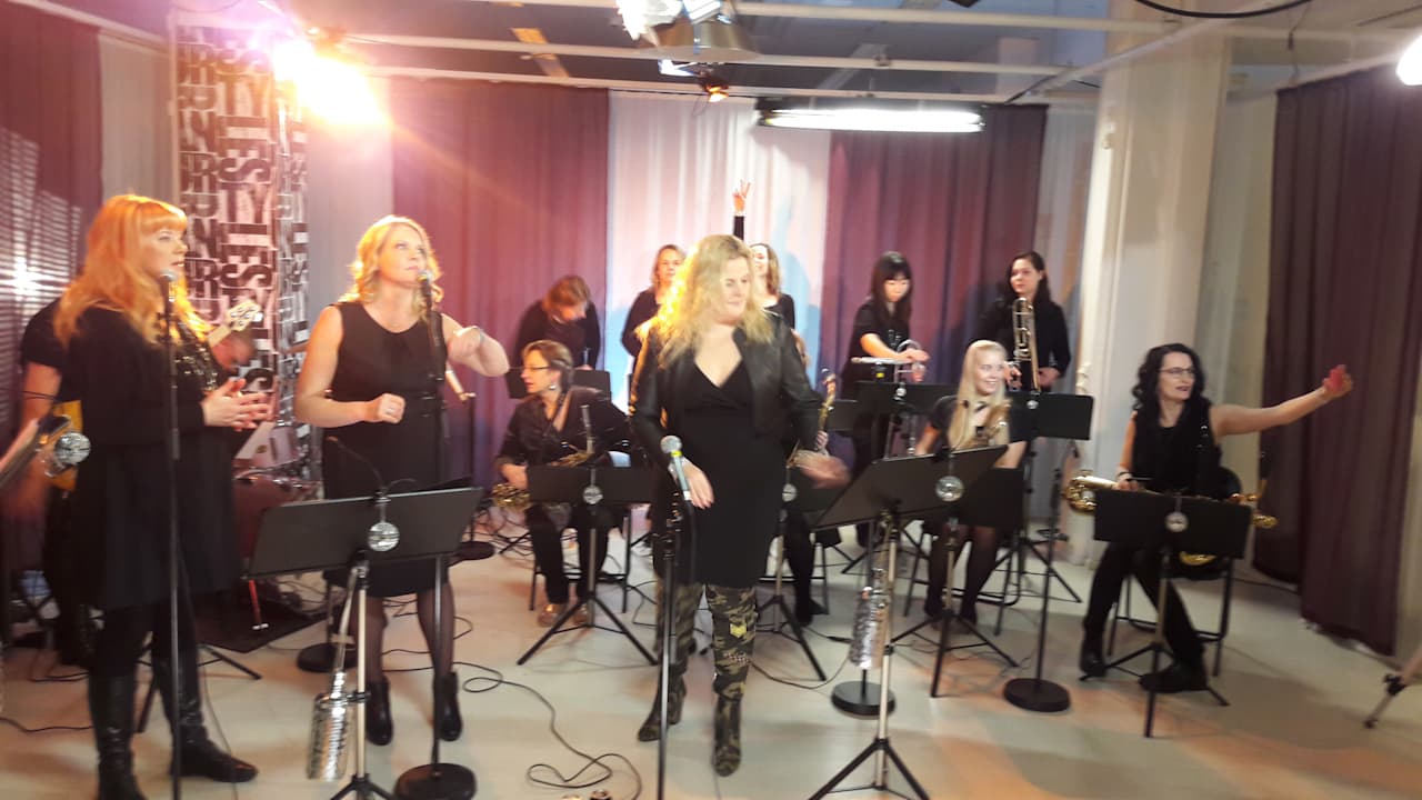 Vår Musik Ladies First Big Band Show Audio Arenan