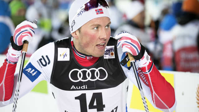 Nain Aleksandr Bolshunov Teki Torkytempun Joni Makea Vastaan Tv Arenan Svenska Yle Fi