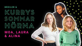 Kurry träffar dansarna Moa, Laura och Alina