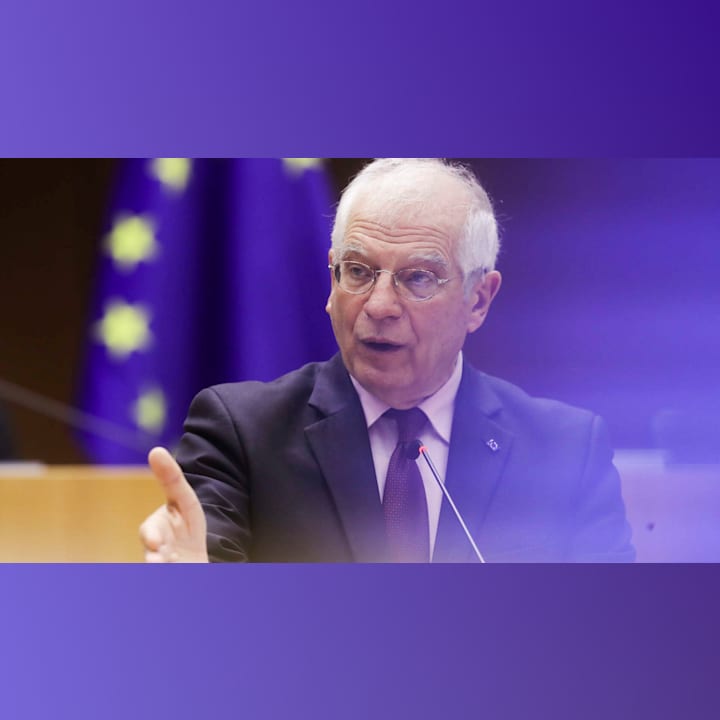 EU:s utrikeschef Josep Borrell varnar för stor mängd ryska ...