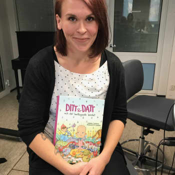 Sandra Sundvik skrev pjäsen och boken om "Ditt och Datt"