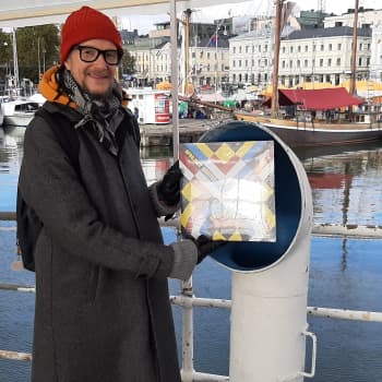 Alvar Gullichsen på strömmingsmarknad 07.10.19