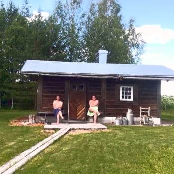 Metsäradion saunailta