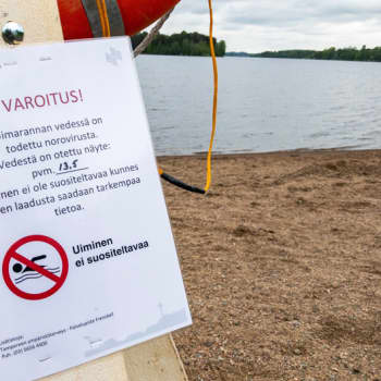 Noroviruksen määrä rannoilla yllätti asiantuntijan