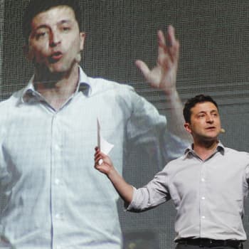 Televisiopresidentti sekoittaa Ukrainan politiikkaa