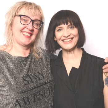 Maija Vilkkumaa Olga Ketosen vieraana