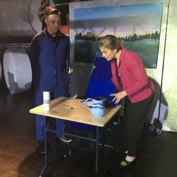 Kouvolan lukiolaisten yhteistyönä syntyi Teuvo ja Paperitaivas -musikaali