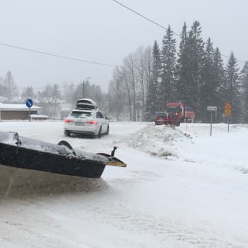 Talvimyrsky ei sekoittanut arkea Lahden seudulla