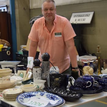 Bland antikviteter, vintage- och retroföremål i Fiskars