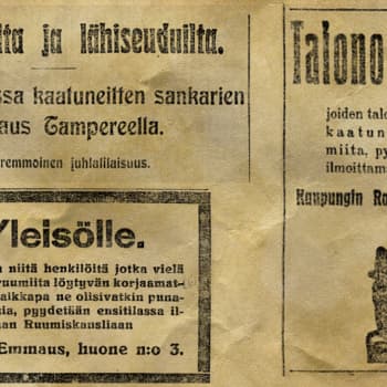 Radio Suomi Tampere: Tällä viikolla sata vuotta sitten -lehtikatsaus 1918 viikko 15