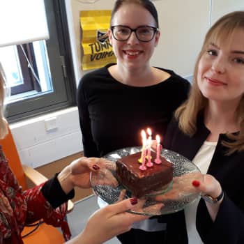Radio Suomi Kuopio: "Mummokin sanoi, että pitäkee tuosta kiinni"