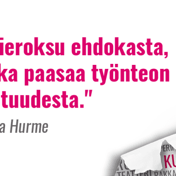 Kultakuume: Vieroksu ehdokasta joka paasaa työnteon autuudesta!