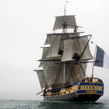 Ranskalainen purjelaiva L'Hermione: Merimiestaidot kunniaan