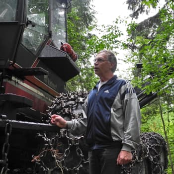Metsäradio.: Metsäkonehommia ja työn muuttuminen