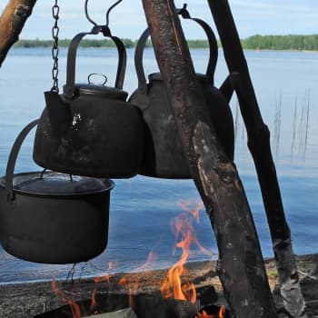 Metsäradio.: Nokipannukahvi maistuu nuotiolla