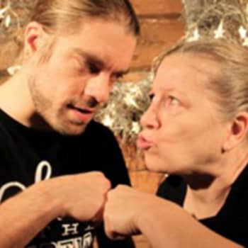 Sukuvika: Kaksi maailmanparantajaa: näyttelijät Eija Ahvo ja Joonas Saartamo