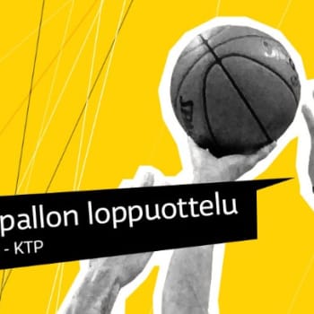 Urheiluilta: Koripallon neljäs SM-loppuottelu KTP - Bisons