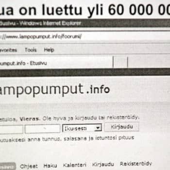Puheen Iltapäivä: Lämpöpumput säästävät energiaa jopa ydinvoimalan verran
