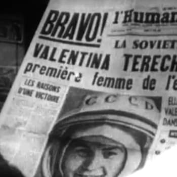 Ensimmäinen naiskosmonautti Valentina Tereshkova