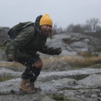 Sonja och Mårten ser på sig själva med vänliga ögon