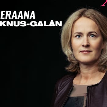 Vieraana Minna Knus-Galán: "Ei me puhuta asekaupasta, vaan vanhoista vaatteista!"