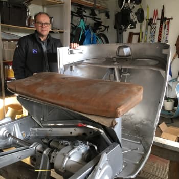 Veikko Laitilan Vespa muuttuu sähköiseksi