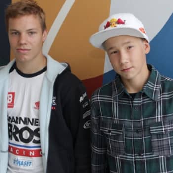 Vieraana motocrossin lupaukset Kim Savaste ja Jere Haavisto