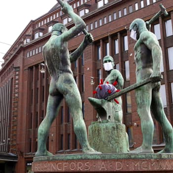 När coronaviruset kom till Helsingfors - stan blev tom och nattlivet tystnade