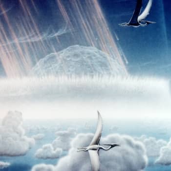 Dagen då himlen föll ned över dinosaurierna