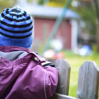 Bettina Aspfors förde sitt barn Edvin till dagis efter en paus på två månader
