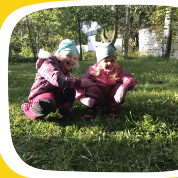 Ella ja Eveliina: Liikunnasta saa energiaa!