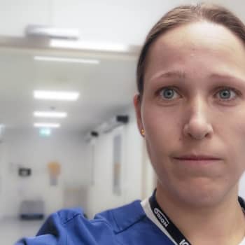Sjukskötarbloggaren Malin Solstrand på intensiven i Vasa