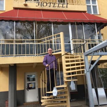 Hotelli Hospitz Savonlinnassa on valmiina avaamaan terassinsa 1. kesäkuuta