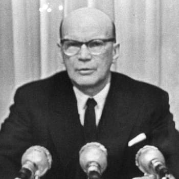 Presidentti Urho Kekkosen uudenvuodenpuhe 1958