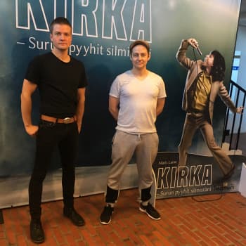 Veljekset Mikael Saari ja Markus Waara ovat Kirka -musikaalin Kirka ja Sammy
