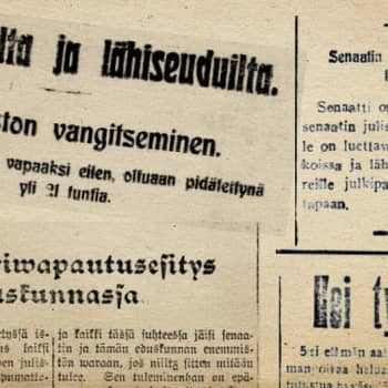 Radio Suomi Tampere: Tällä viikolla sata vuotta sitten -lehtikatsaus 1918 viikko 9
