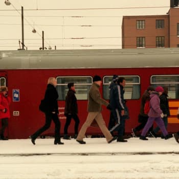 Kuulutus Helsingin rautatieasemalla