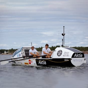 Markus Mustelin ja Jolle Blässar valmistautuvat suureen koitokseen – soutamaan yli Atlantin 