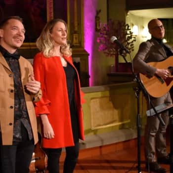 Frida Andersson och Fredrik Furu i gemensam julturné