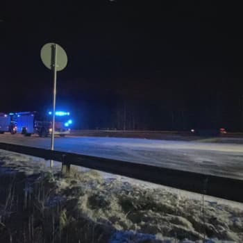 Trafikolycka i Sibbo – motorvägen stängd i färdriktning mot Helsingfors