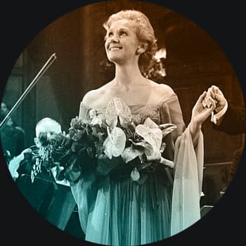 Sibelius-viikko 1955: Sopraano Elisabeth Schwarzkopf Jean Sibeliuksen Luonnottaren solistina