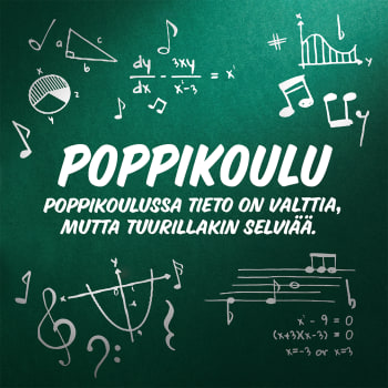 Poppikoulussa tunnelma on kuin Rovanniemen markkinoilla, kun kaupungin poptietäjät Hannu ja Markku kohtaavat!
