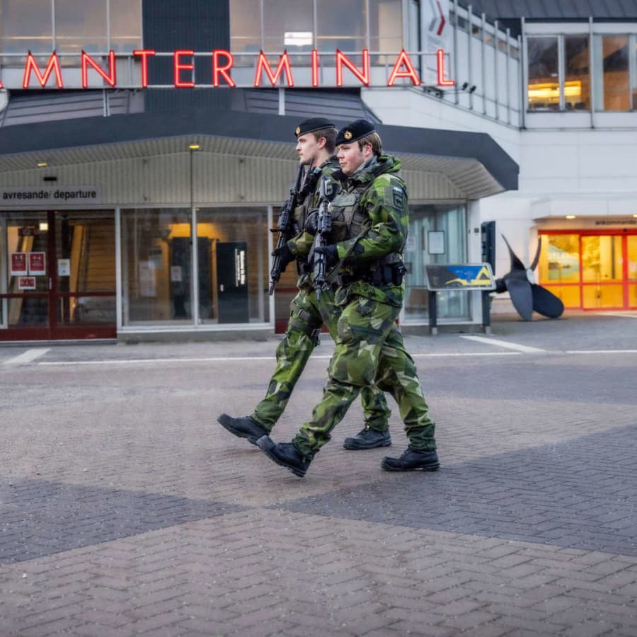 Den svenska militären stärker sin närvaro på Gotland