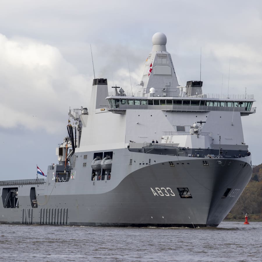 Nato har placerat krigsfartyg i Östersjön som svar på ryska fartyg